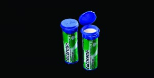 CSP Technologies Activ-Vial bottle for nicorette lozenges